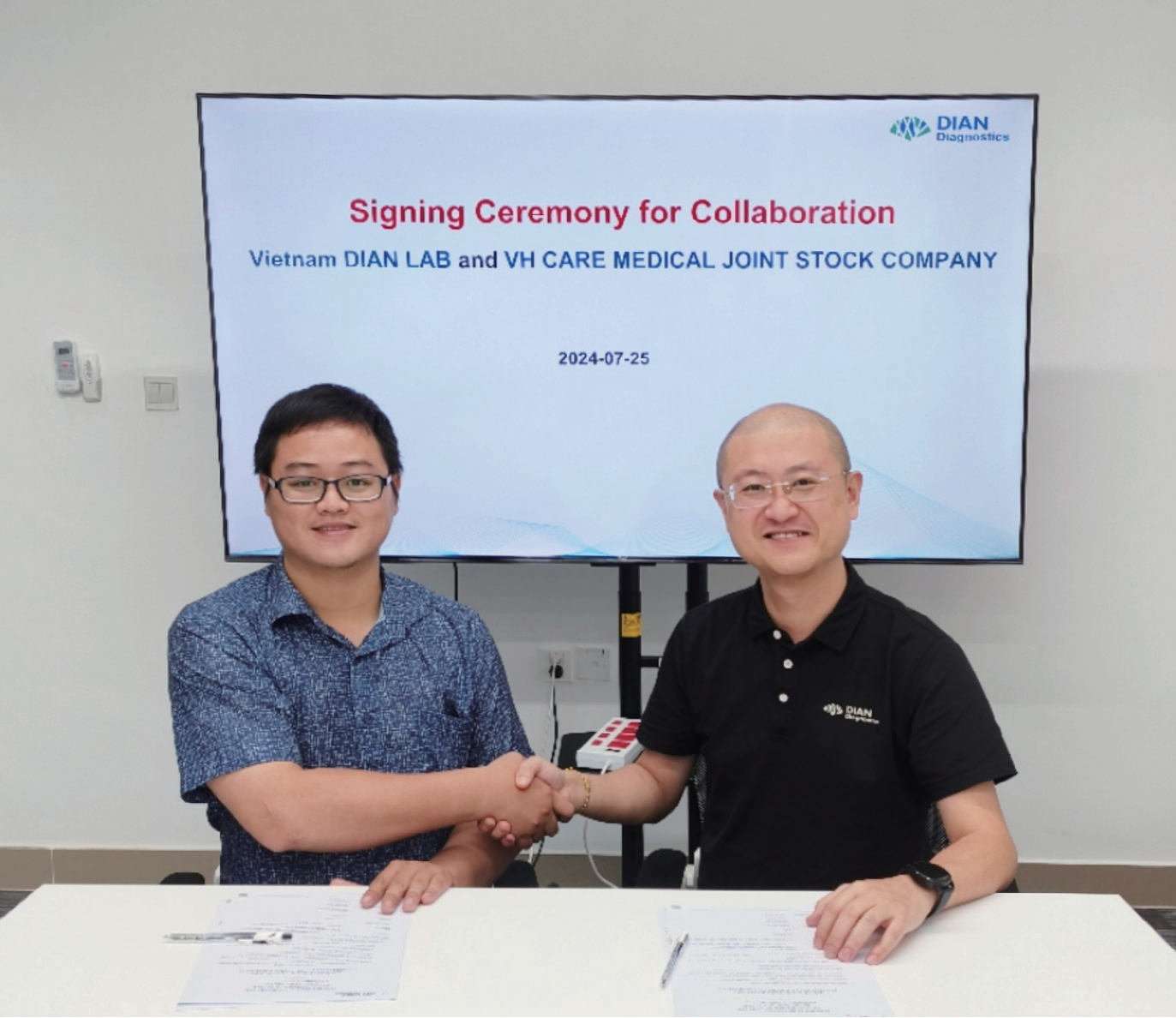 Strategic Partnership Between DIAN Laboratory and VH Care Joint Stock Company
